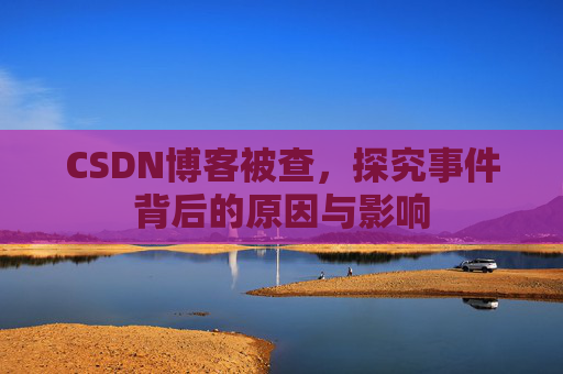 CSDN博客被查，探究事件背后的原因与影响